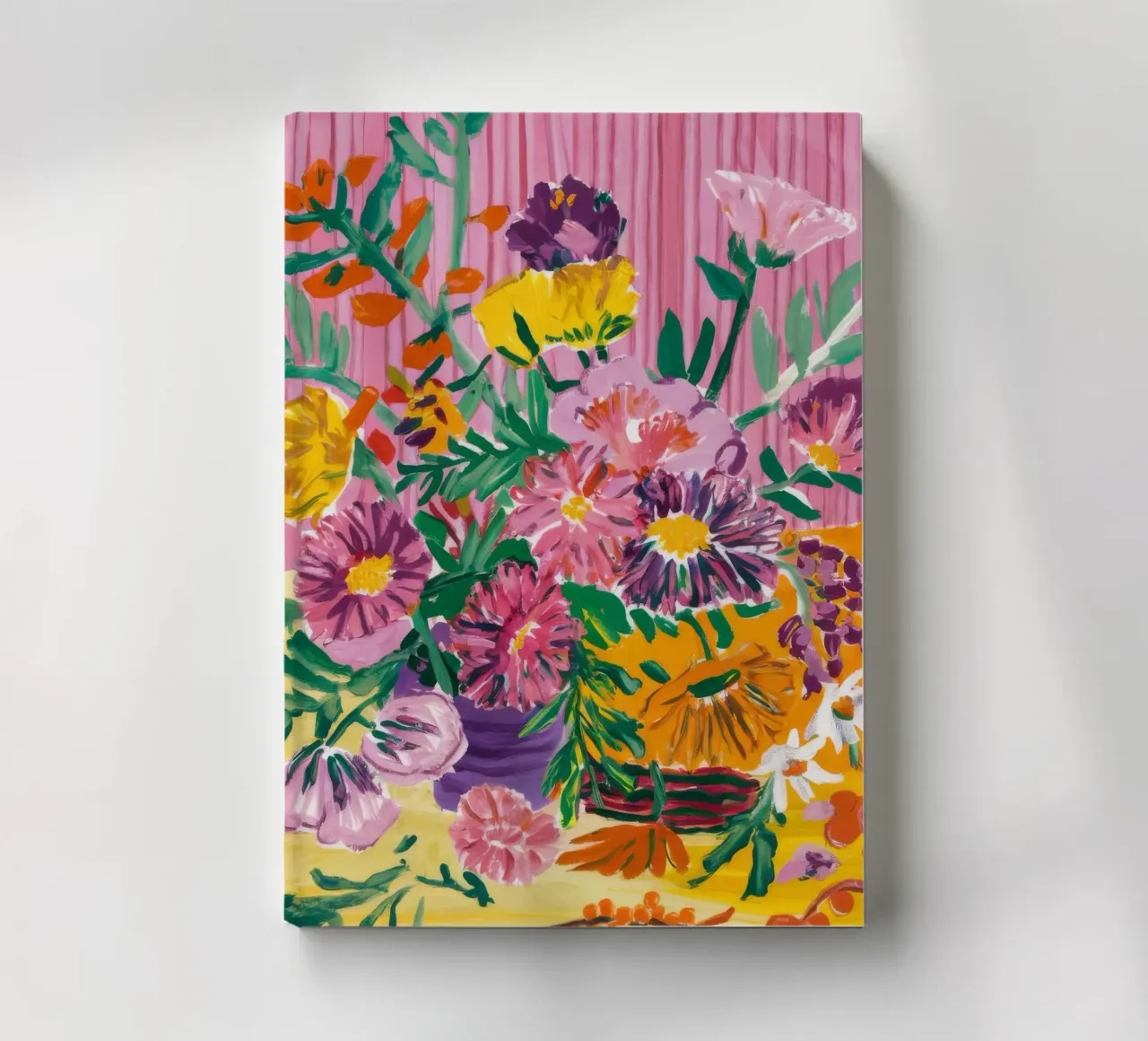 Sunburst Bloom Medley notebook by Infinite Chroma