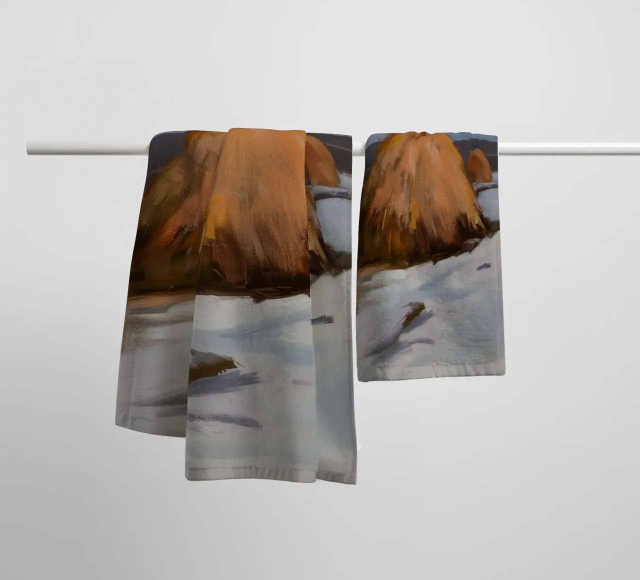 Harvest Frost Sentinel towel by Celestial Harmony