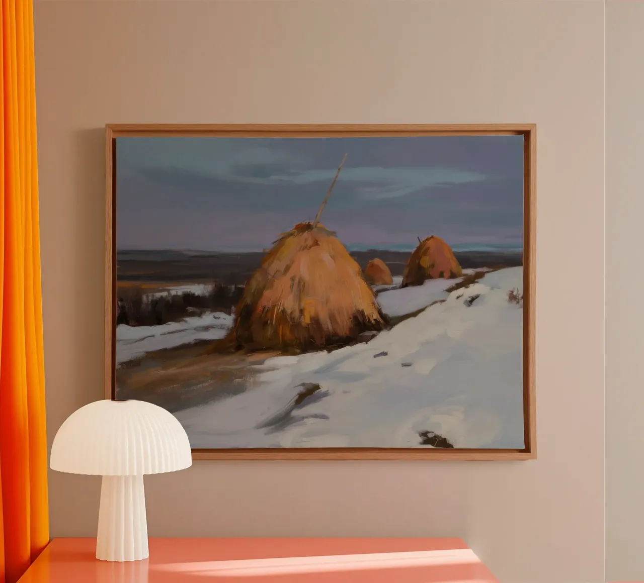 Vorstwachter oogst canvas van Celestial Harmony