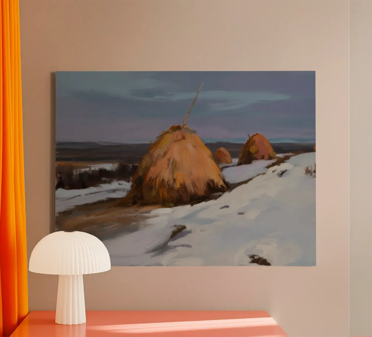 Vorstwachter oogst canvas van Celestial Harmony