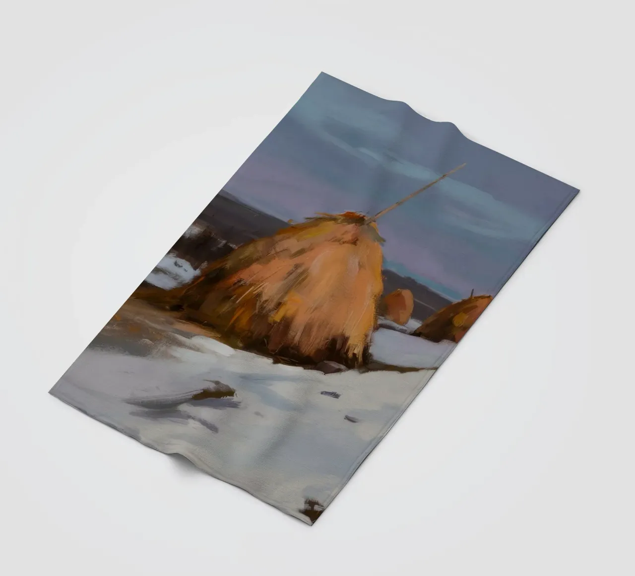 Wächter des Erntefrostes Fleecedecke von Celestial Harmony