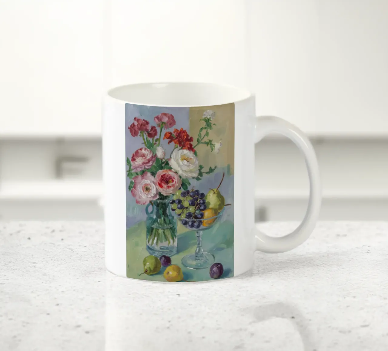 Decadenza del fiore di velluto tazza in ceramica da Celestial Harmony