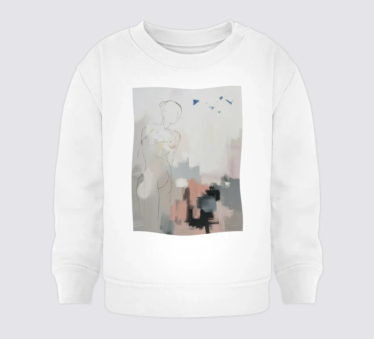 Pastel Fragment Dreams baby sweatshirt by Dream Spectrum