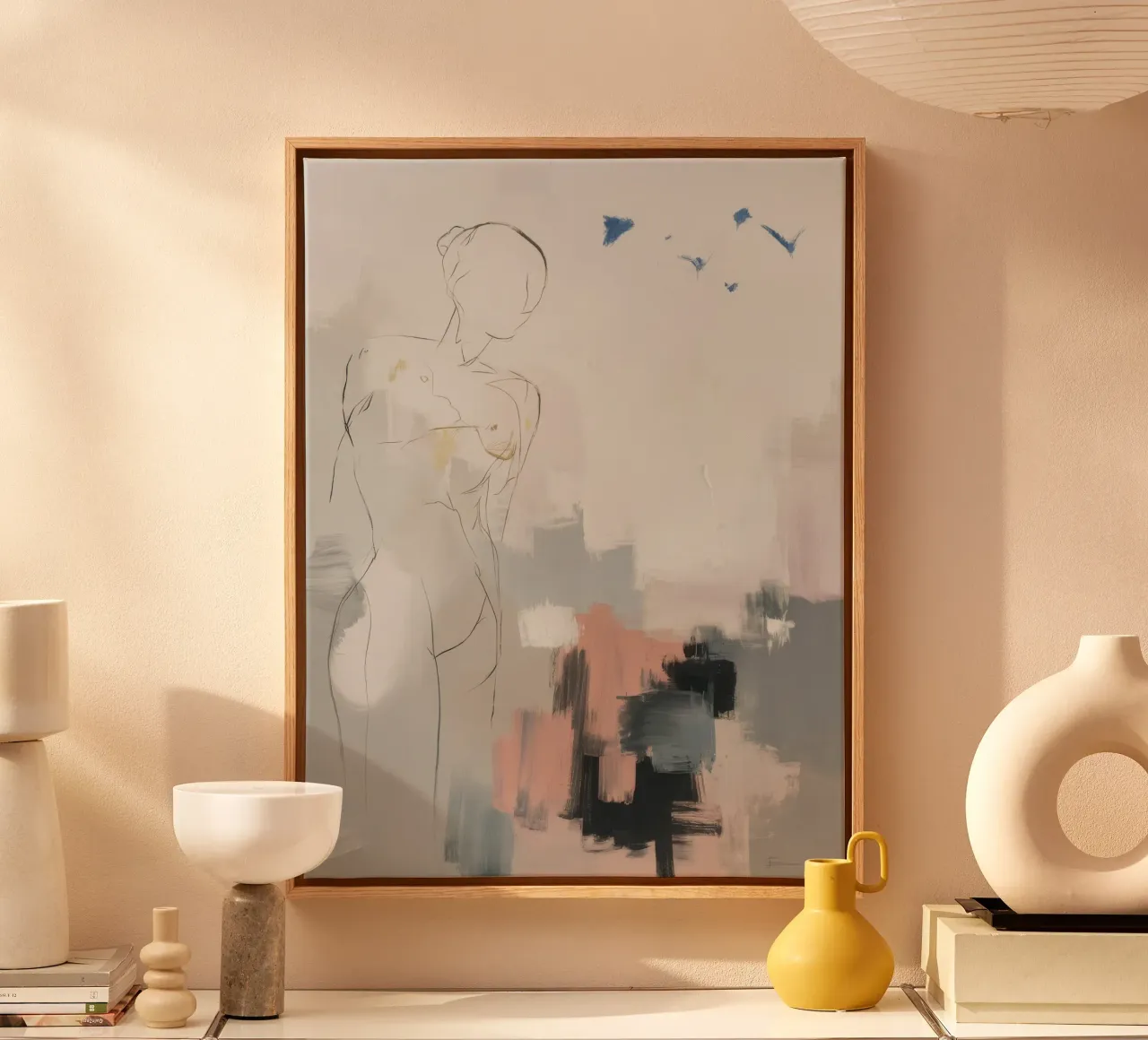 Pastel Fragment Dreams canvas by Dream Spectrum