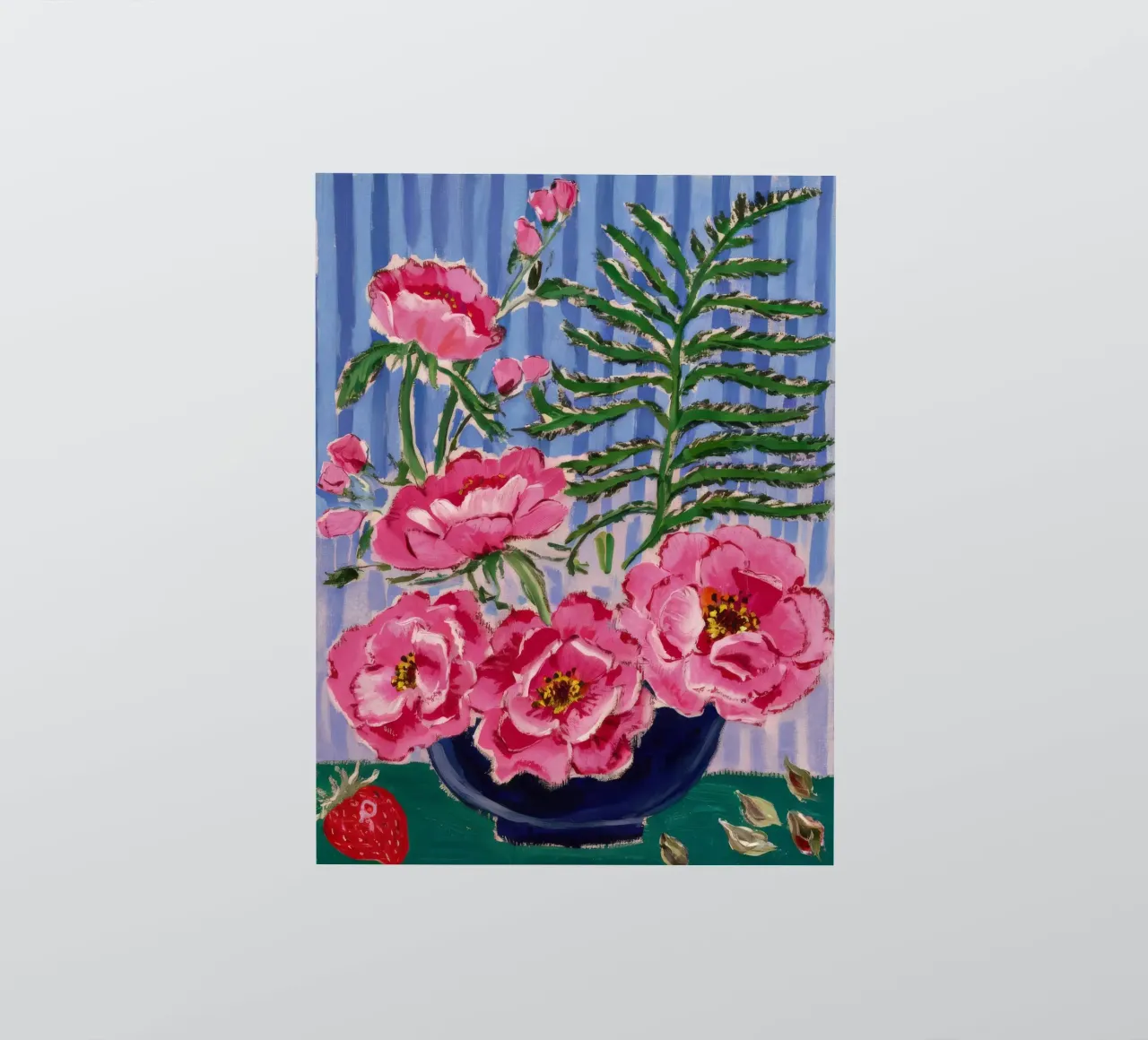 Peony Shadow Bloom sticker by Infinite Chroma