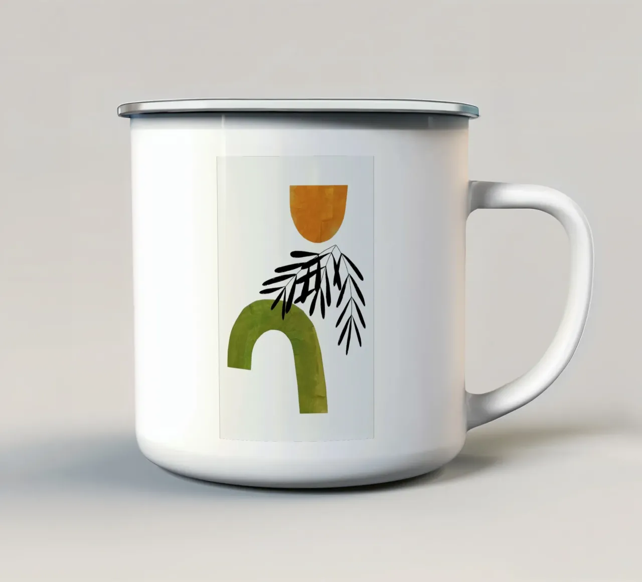 Olive Vine tazza in smalto da EnShape