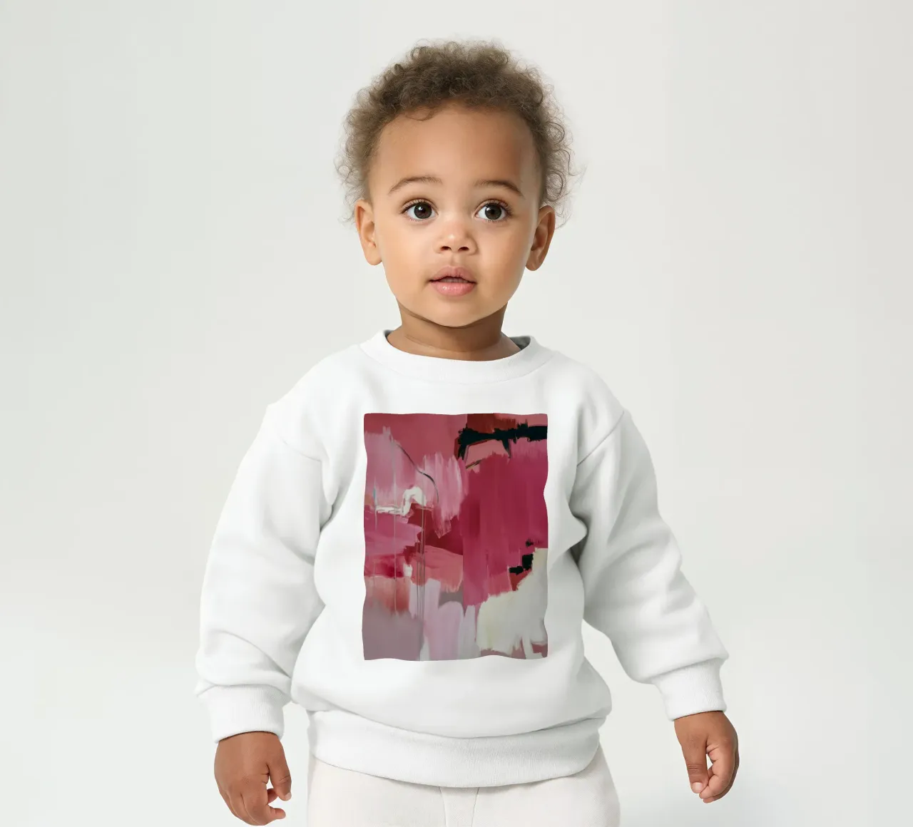 Fucsia Pasión Remolino sudadera de bebé de Dream Spectrum