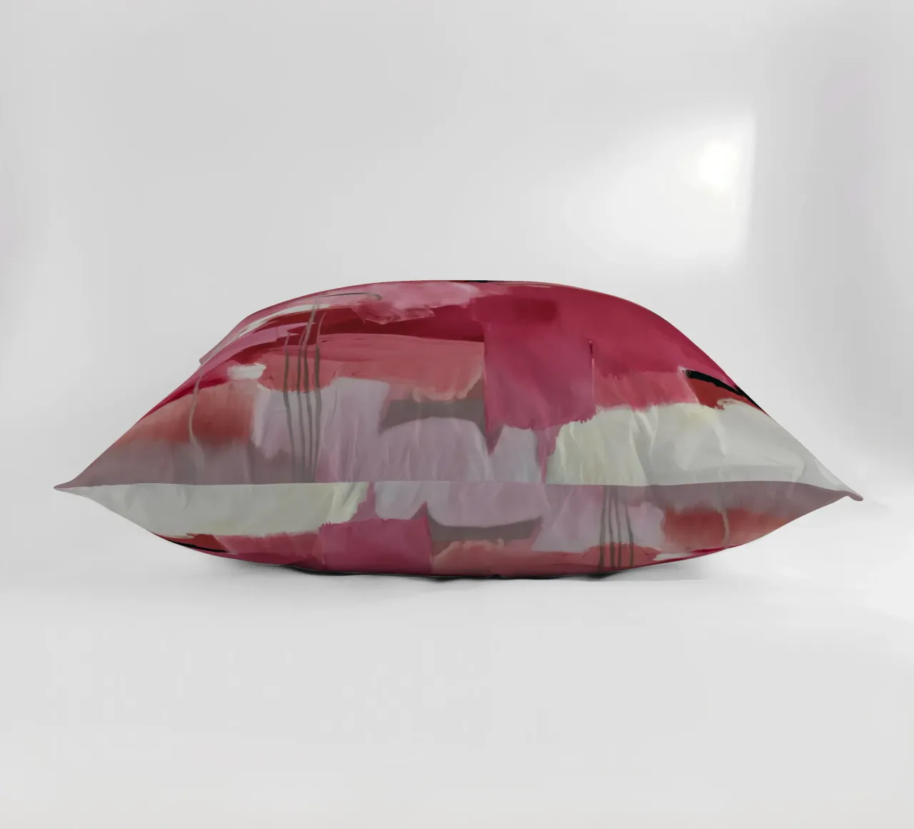 Vortice di passione fucsia cuscino da Dream Spectrum