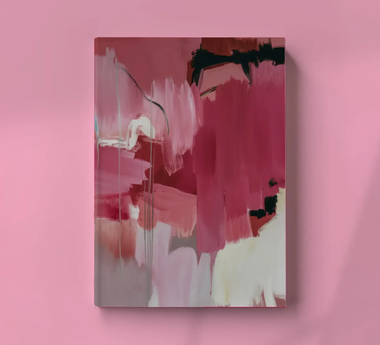 Fuchsia Passion Swirl notebook by Dream Spectrum
