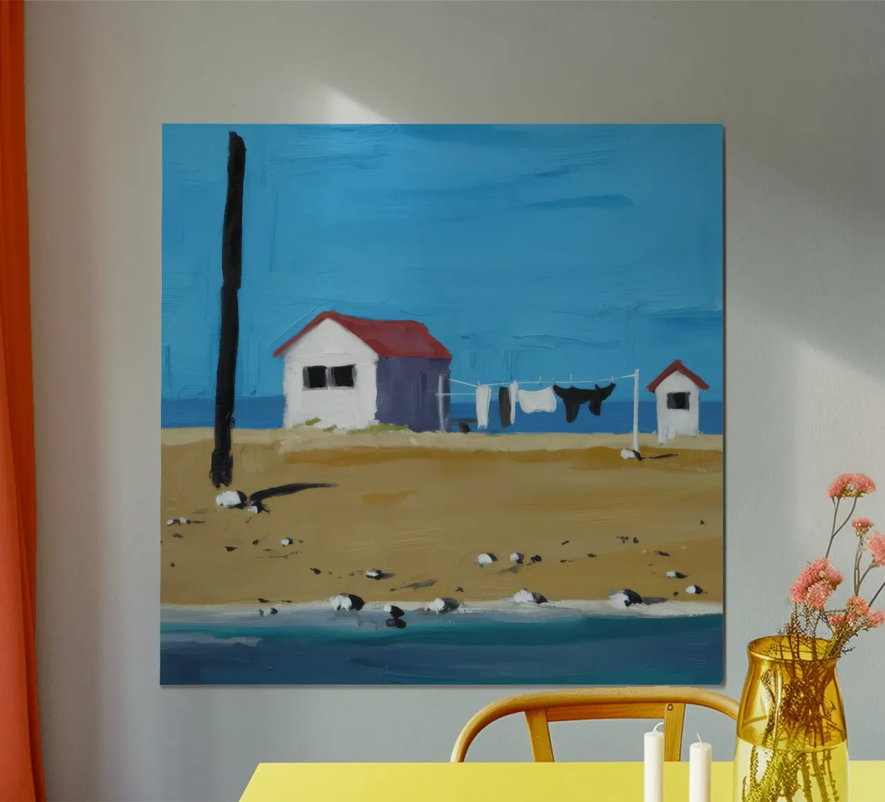 Coastal House Solitude hahnemühle by Silk Palette