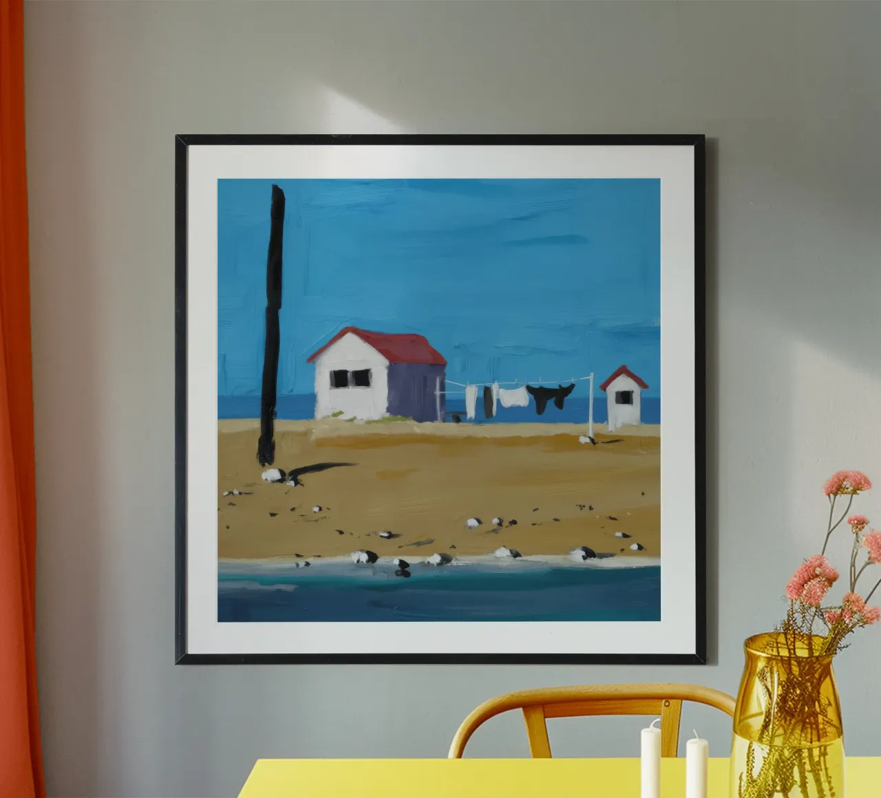 Coastal House Solitude hahnemühle by Silk Palette