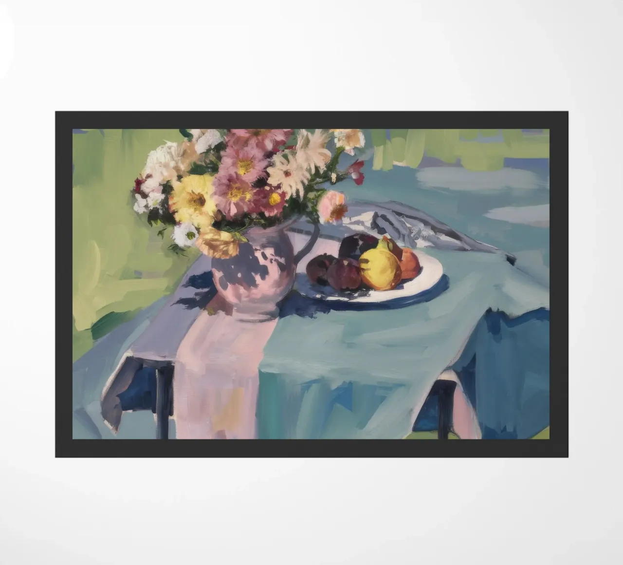 Rustic Bloom Repast doormat by Celestial Harmony