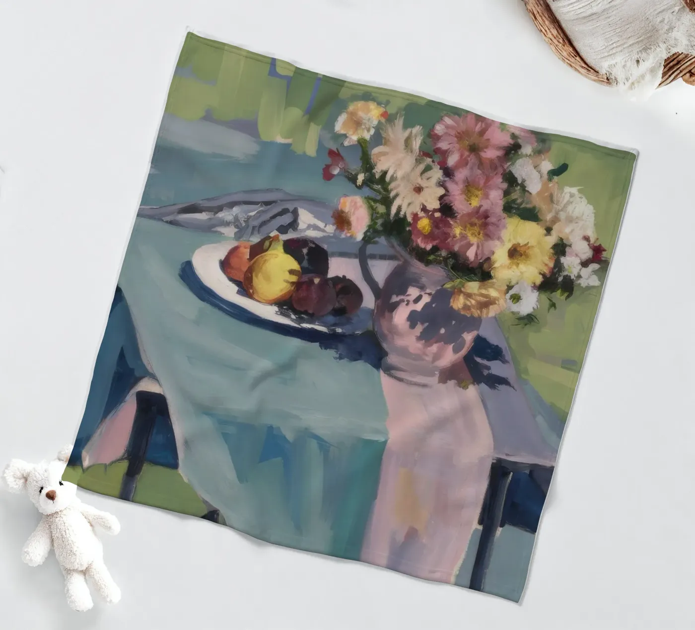 Rustiek Bloeiend Repast fleecedeken van Celestial Harmony