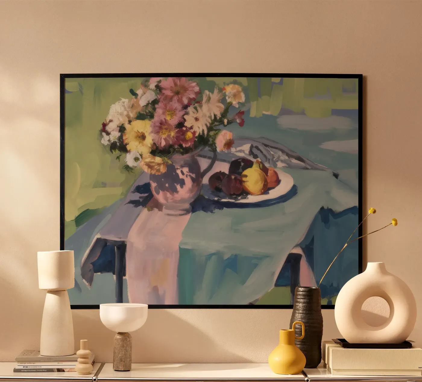Rustic Bloom Repast poster by Celestial Harmony