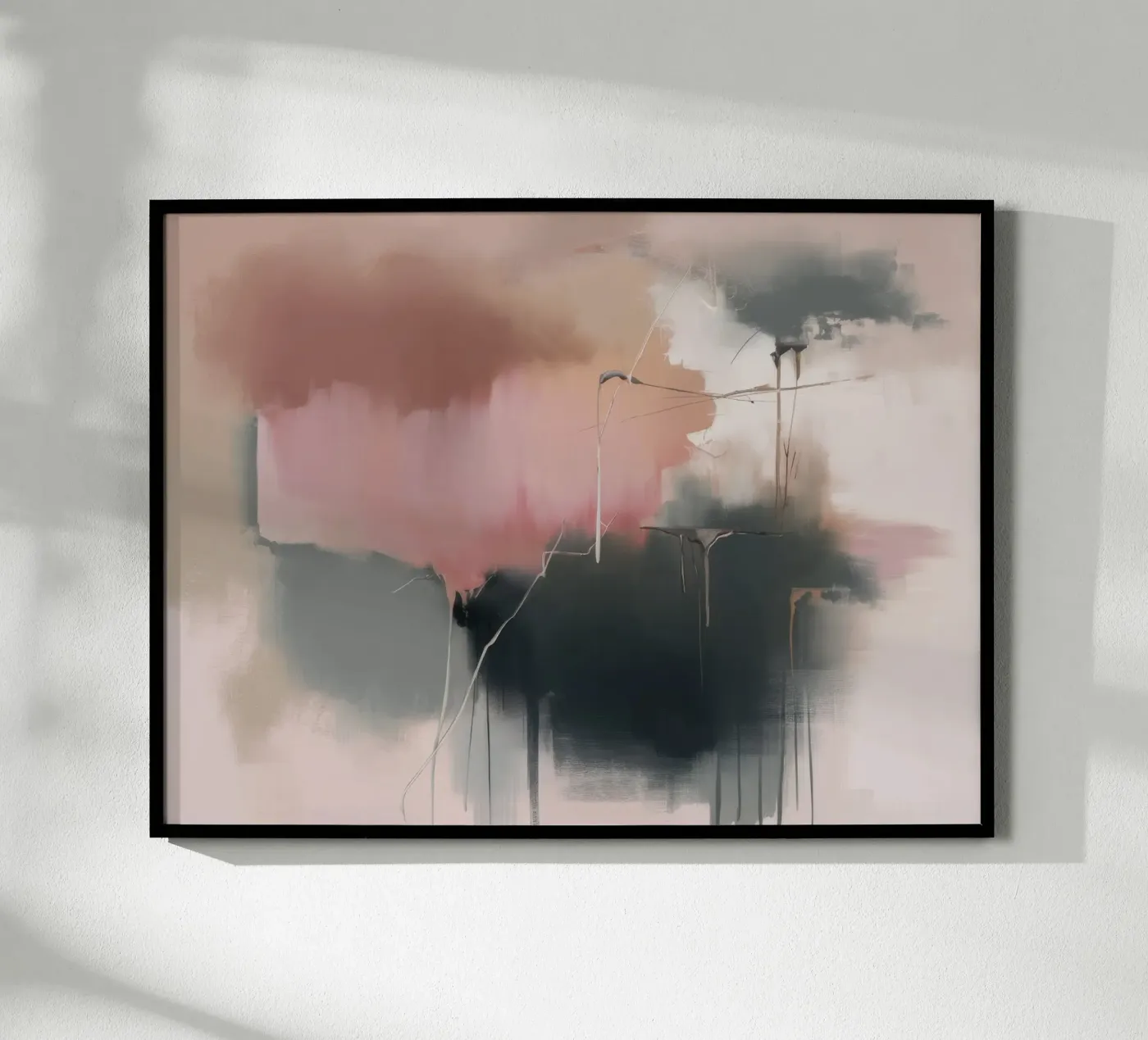 Sunset Haze Serenity poster by Dream Spectrum