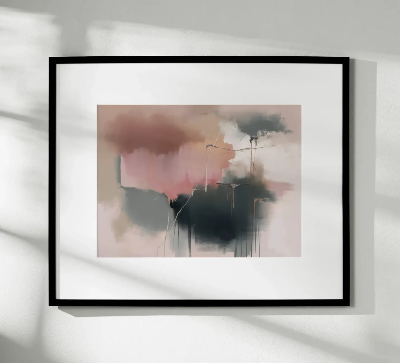 Sunset Haze Serenity poster by Dream Spectrum