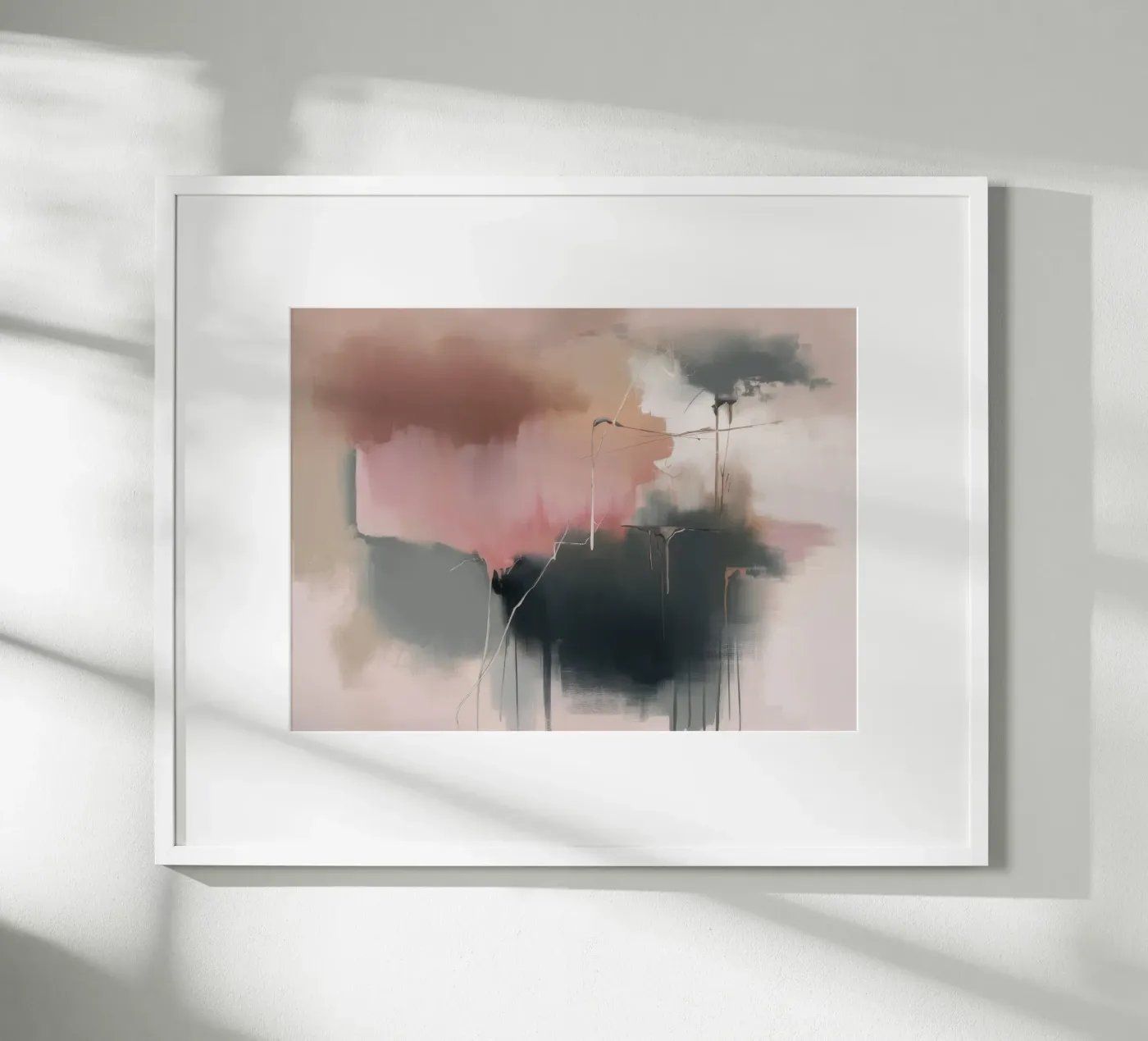 Sunset Haze Serenity poster by Dream Spectrum