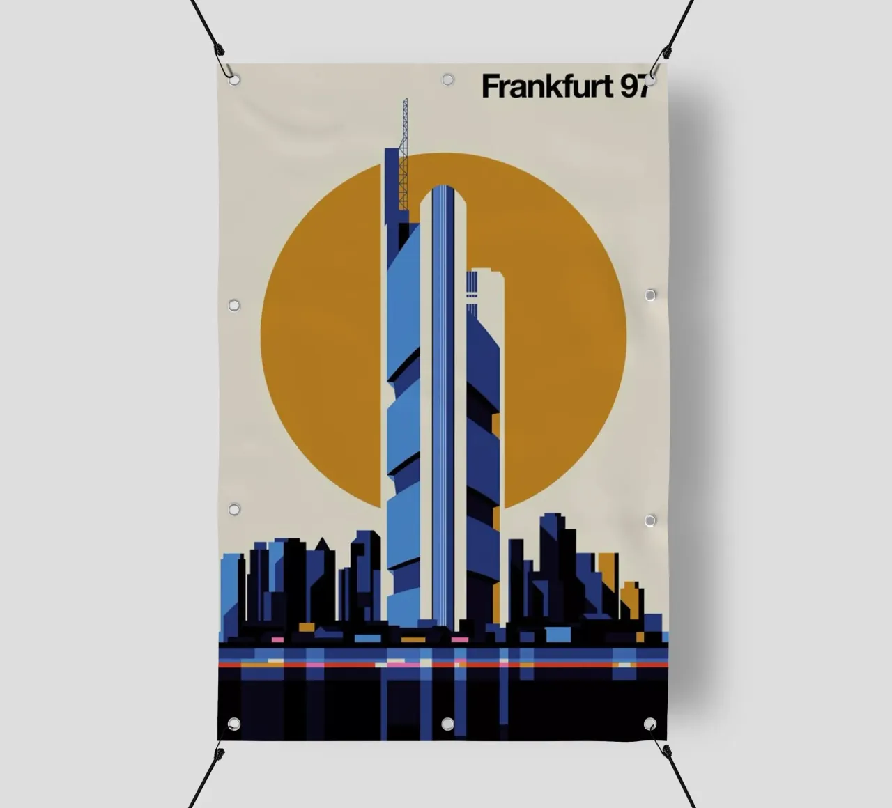 Francoforte 97 telo in pvc da Bo Lundberg