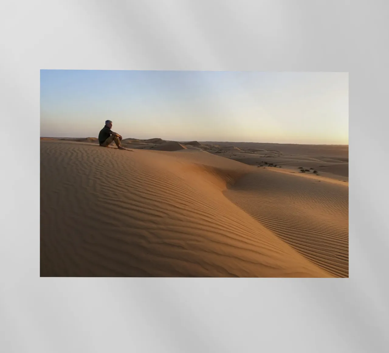 anthony bourdain e il tramonto pellicola backlit da martina