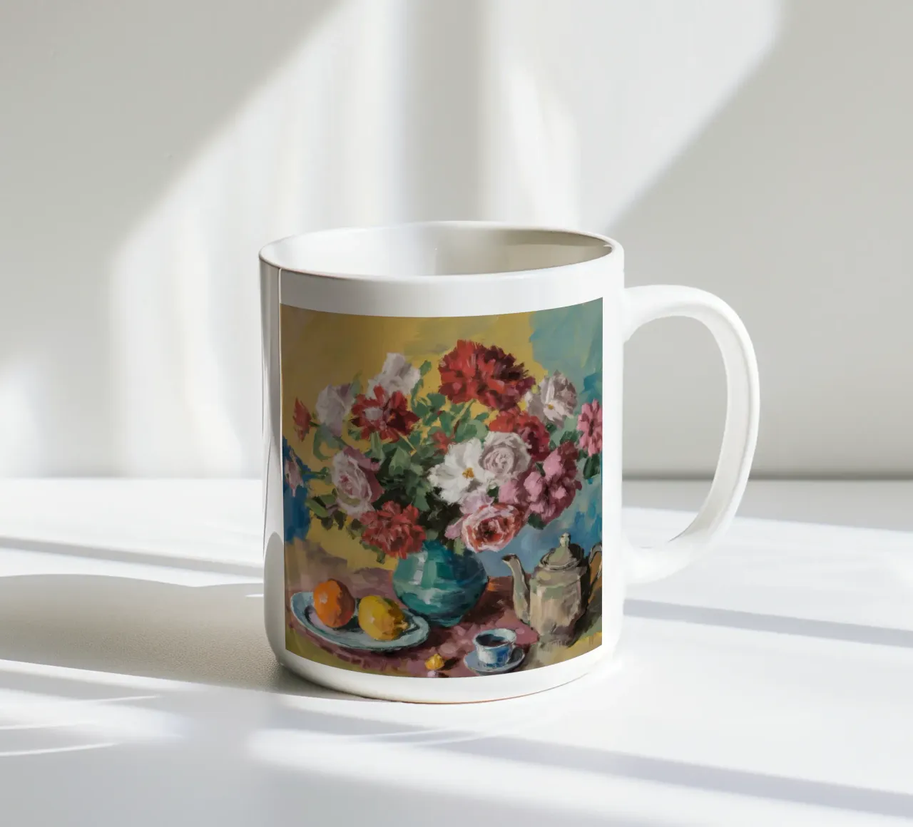 Rosa Opulenta Radiosità tazza in ceramica da Celestial Harmony