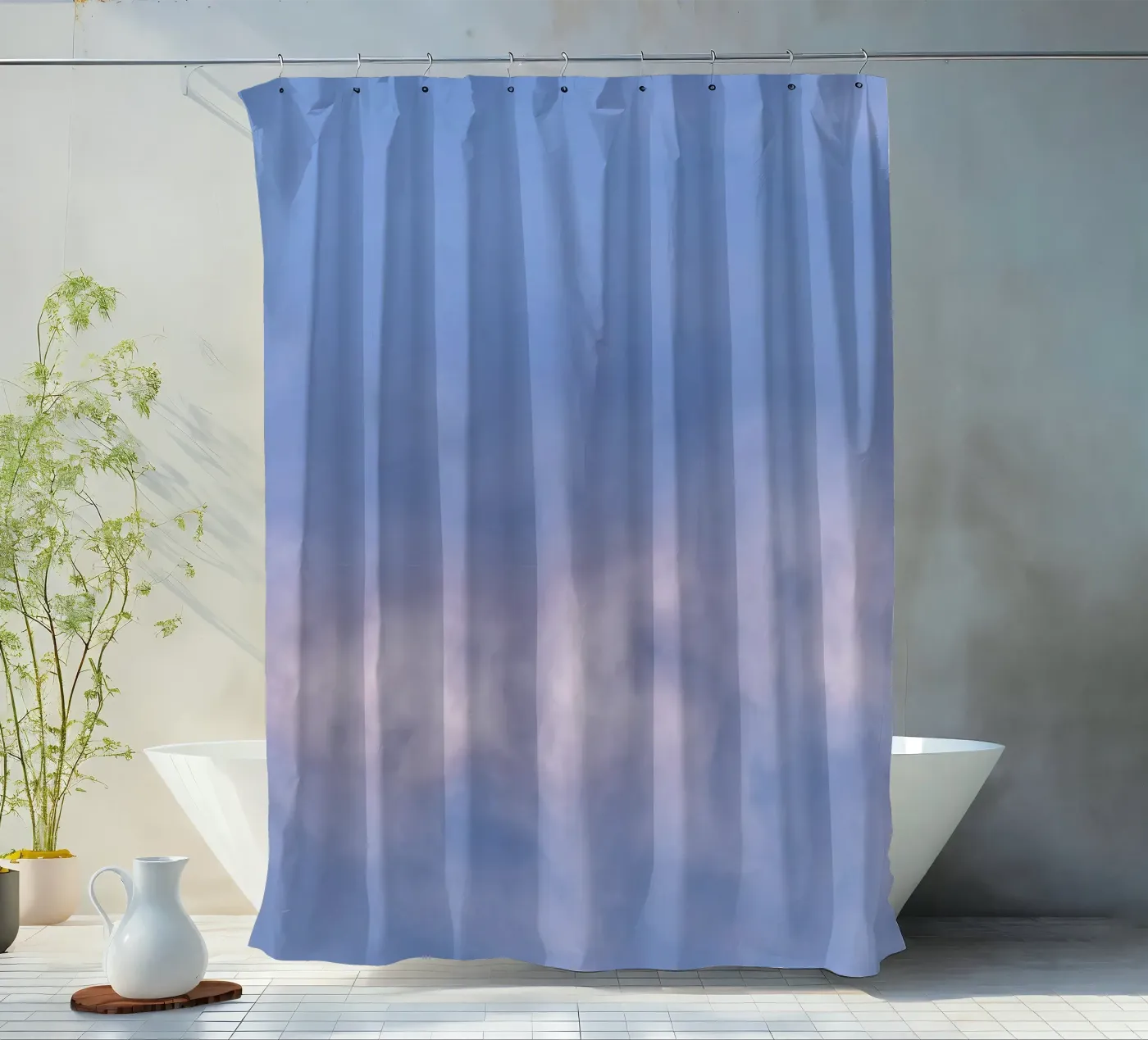 Cloudscape 2 douchegordijn van Mareike Böhmer Photography