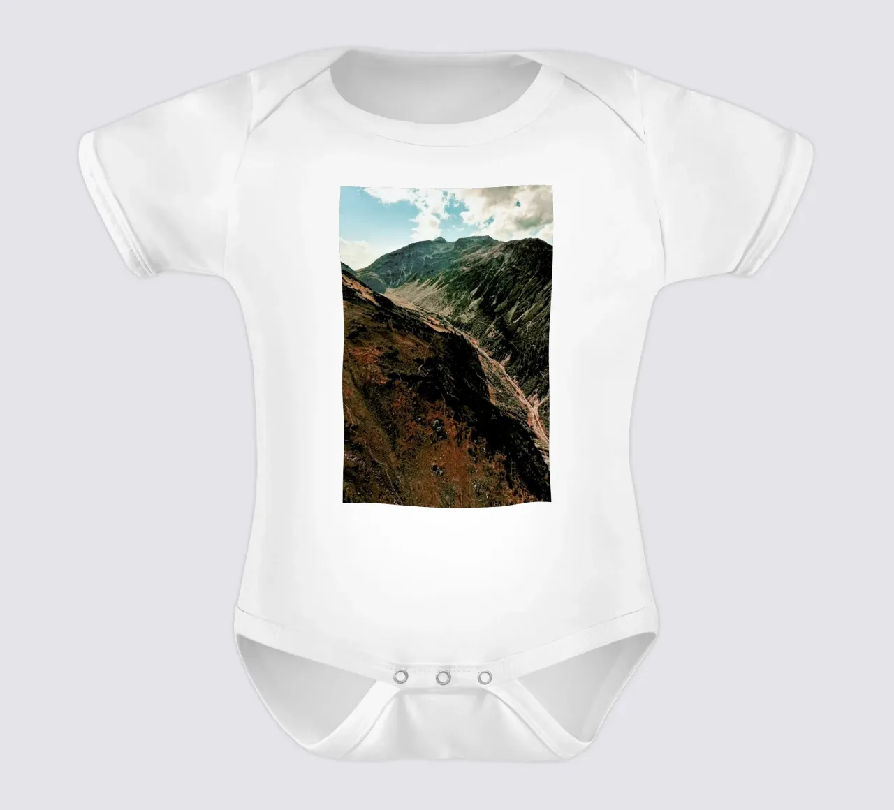 Abstract World body neonato maniche corte da Sebastian Hilgetag