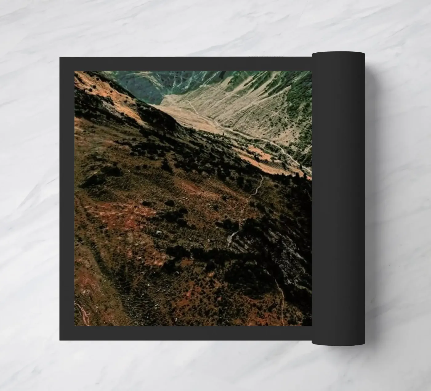 Abstract World deurmat van Sebastian Hilgetag