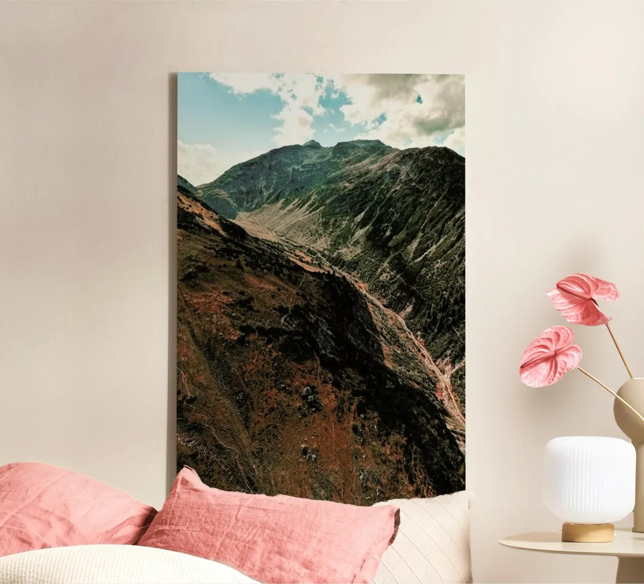 Abstract World canvas by Sebastian Hilgetag