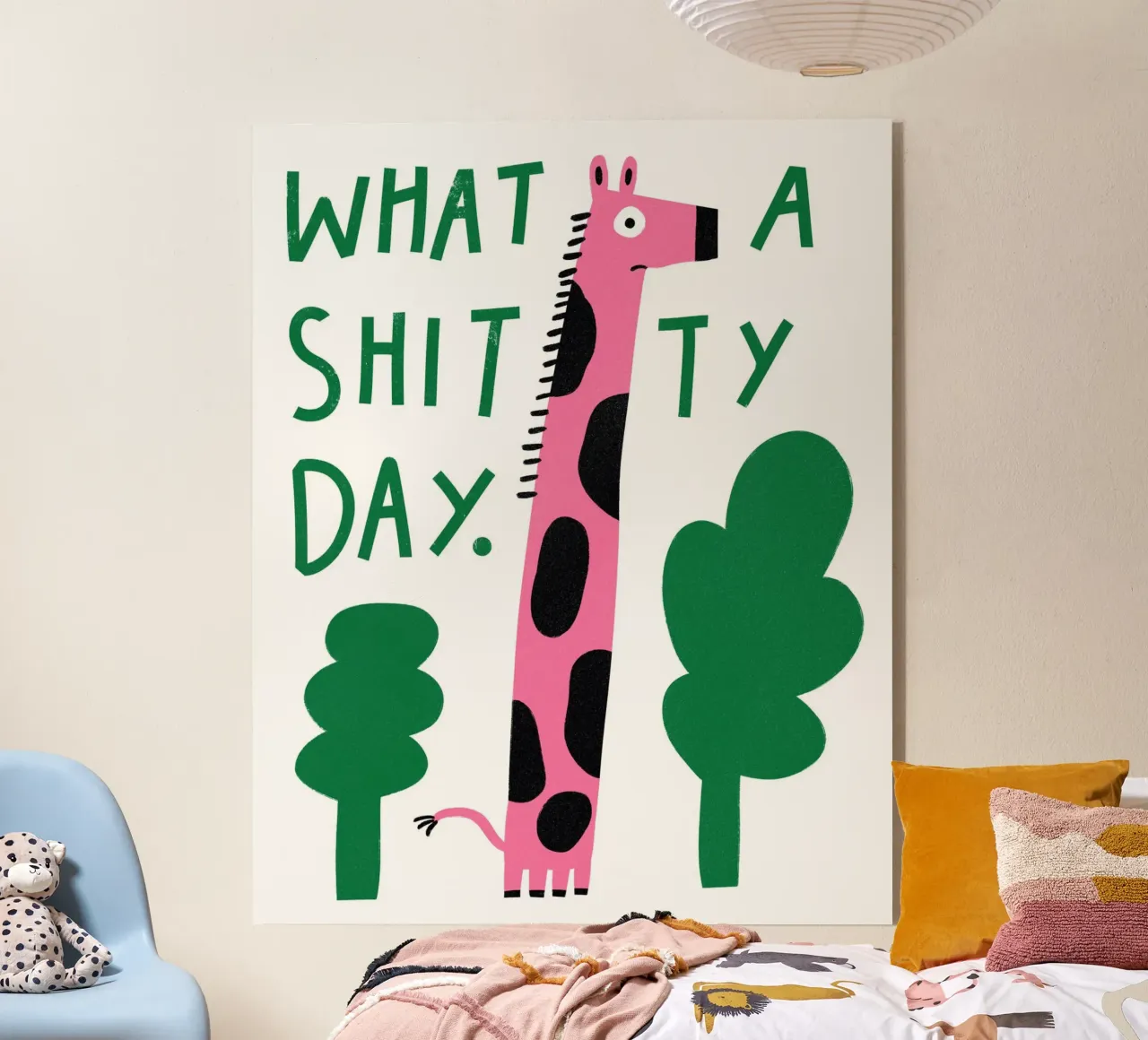 What A Shitty Day plexiglass da aucontraire