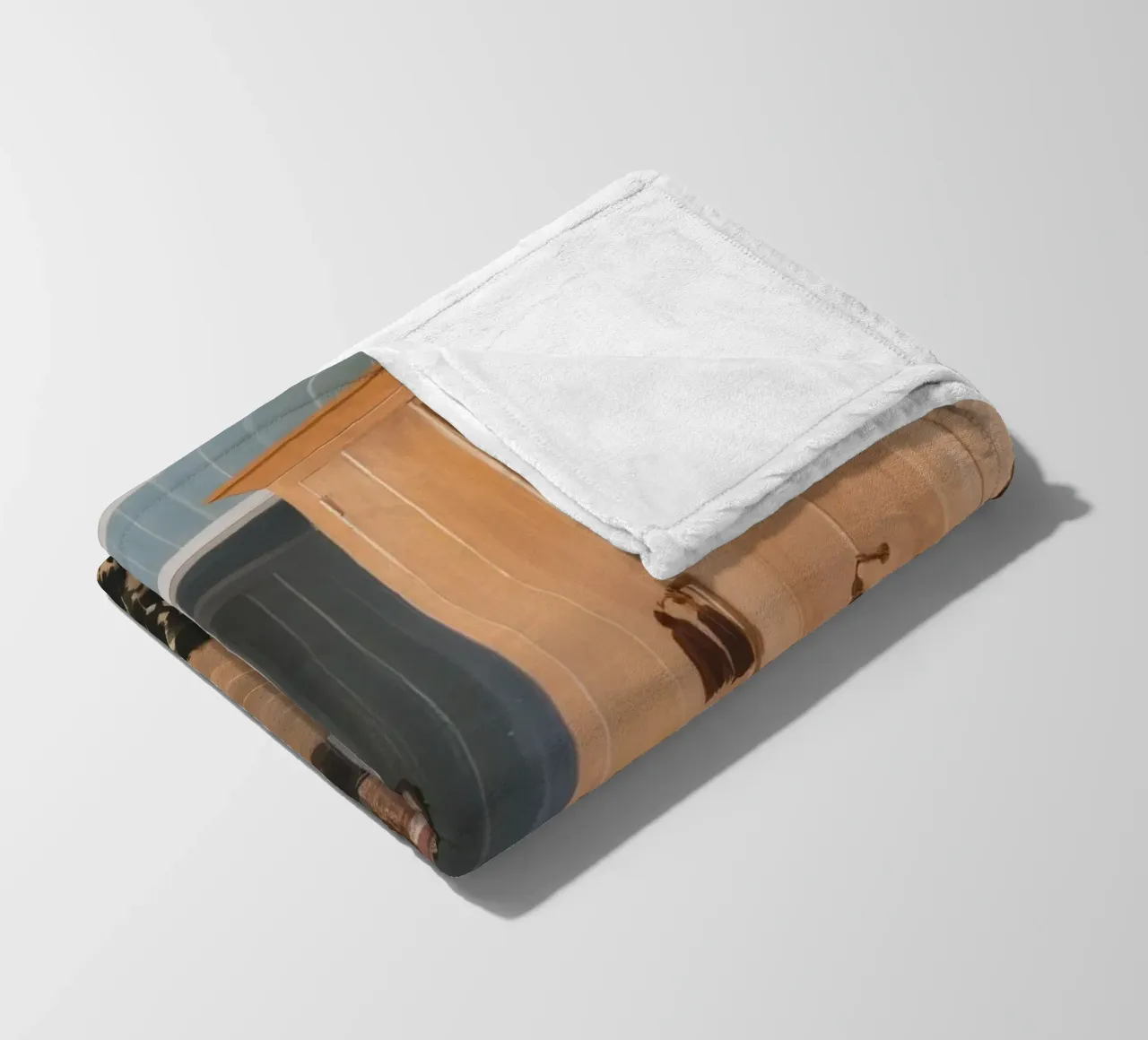 Camera di legno intima coperta in pile da Silk Palette