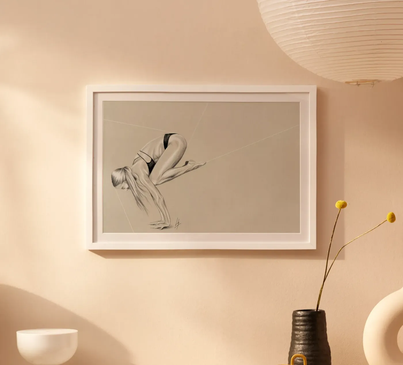 Yoga 1 poster da Libby Watkins