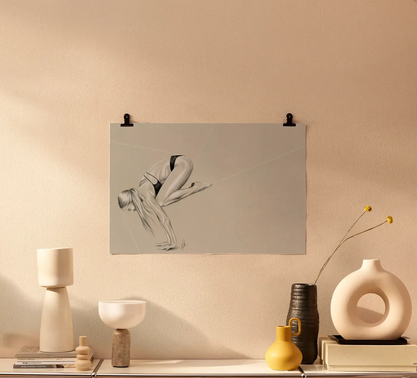 Yoga 1 poster da Libby Watkins