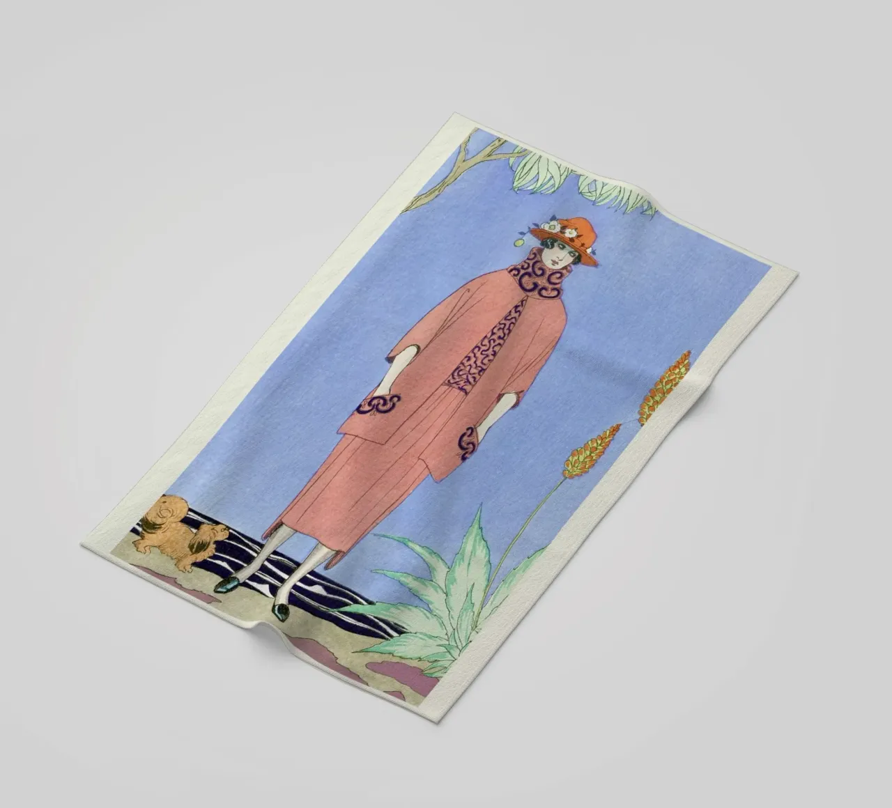 Barbier - a Palm Beach telo mare da Vintage by JUNIQE