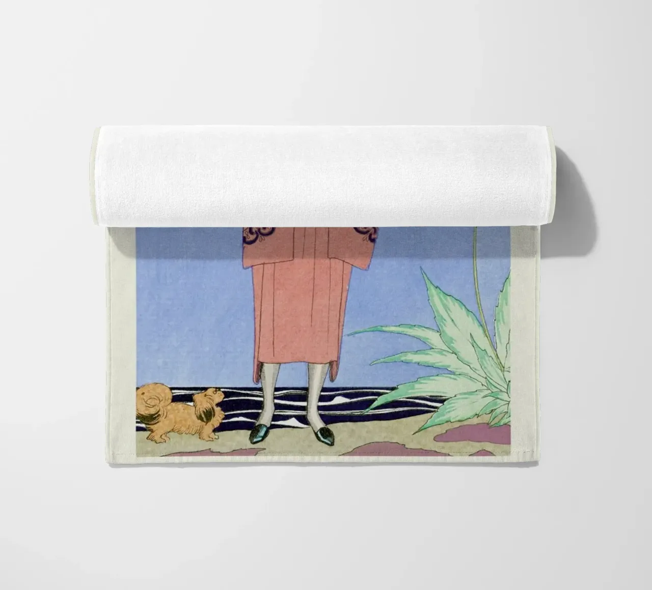 Barbier - a Palm Beach telo mare da Vintage by JUNIQE