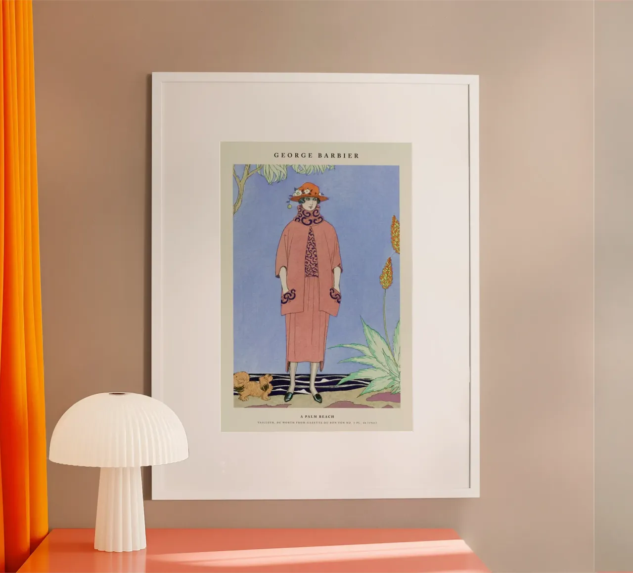 Barbier - a Palm Beach poster da Vintage by JUNIQE