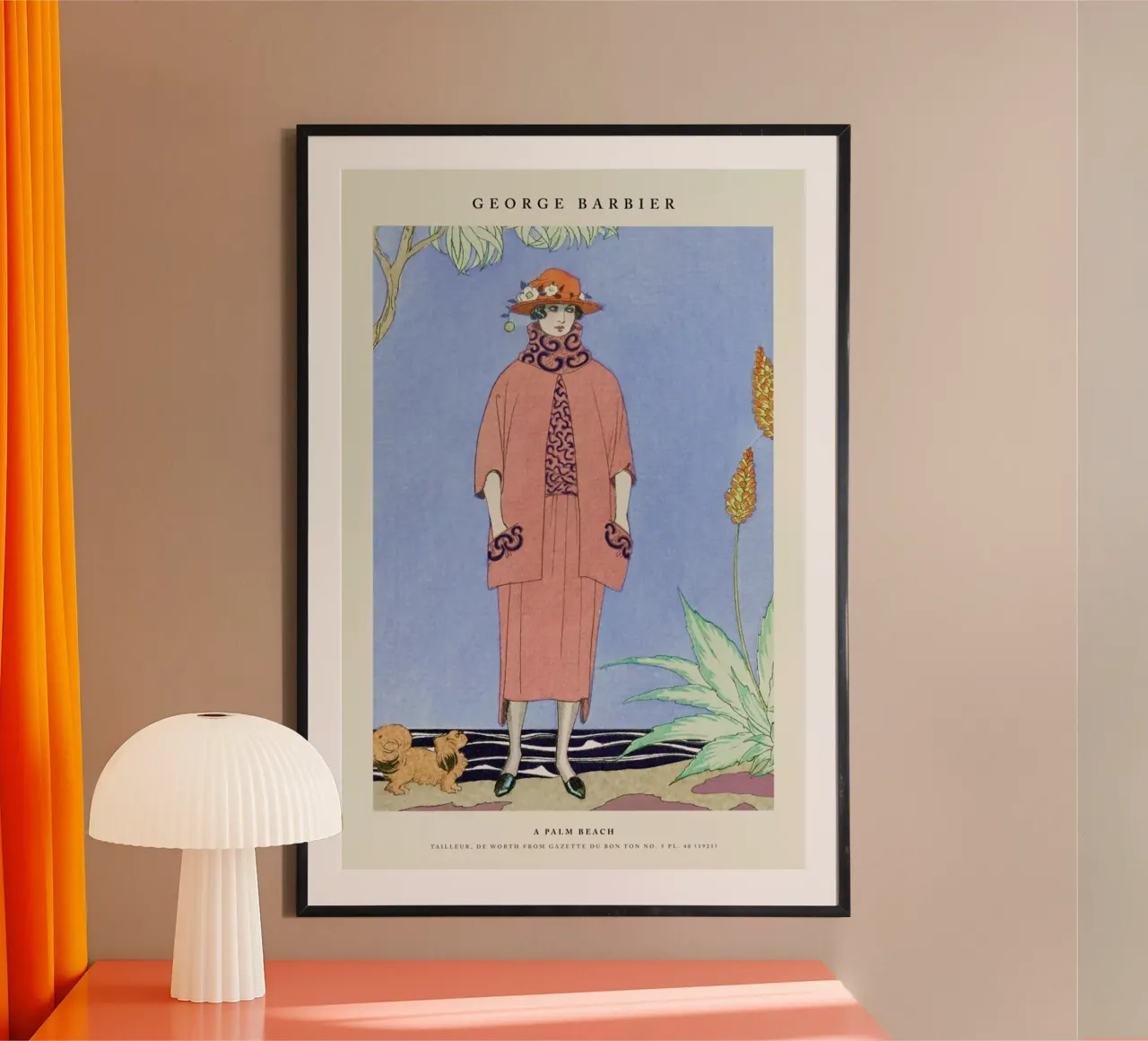 Barbier - a Palm Beach poster da Vintage by JUNIQE