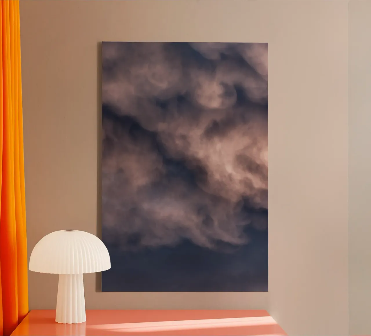 Cloudscape 4 tela con Cornice a cassetta da Mareike Böhmer Photography