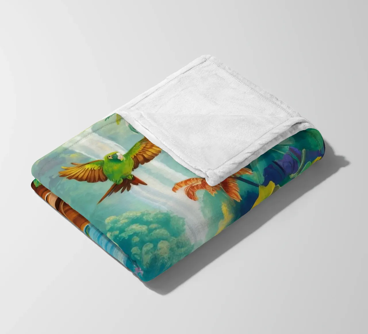 Viaggio sul fiume Emerald coperta in pile da Infinite Chroma