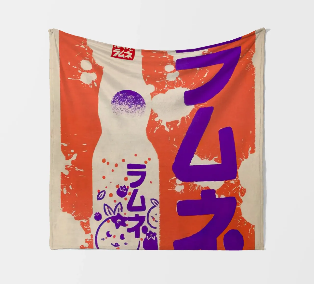 Ramune Blueberry Lemonade fleece blanket by Jam shop