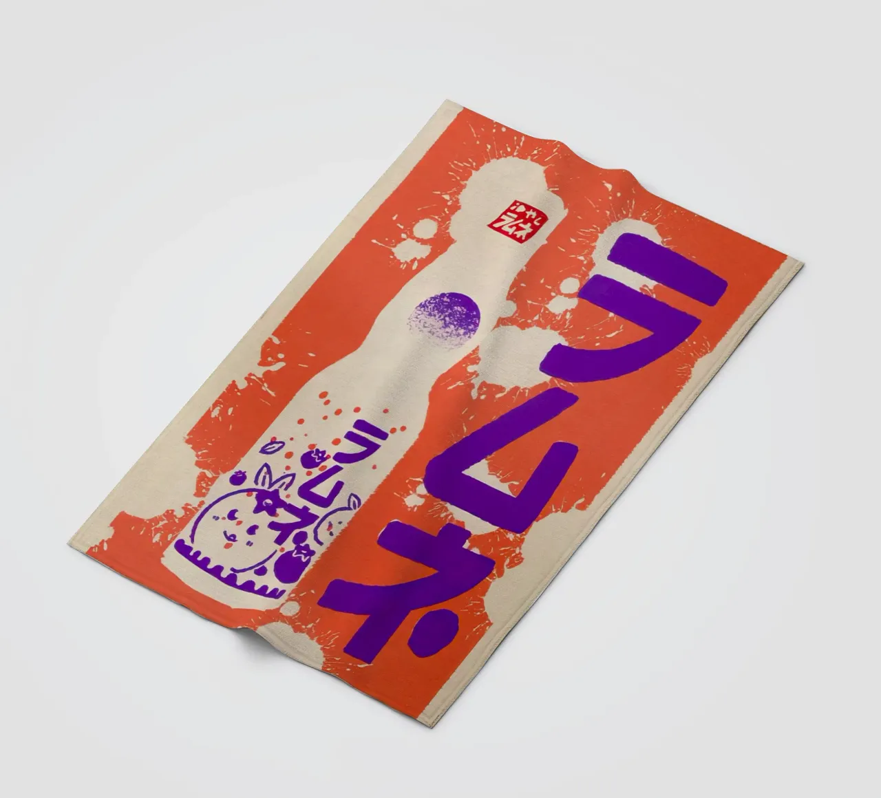 Ramune Blueberry Lemonade fleece blanket by Jam shop