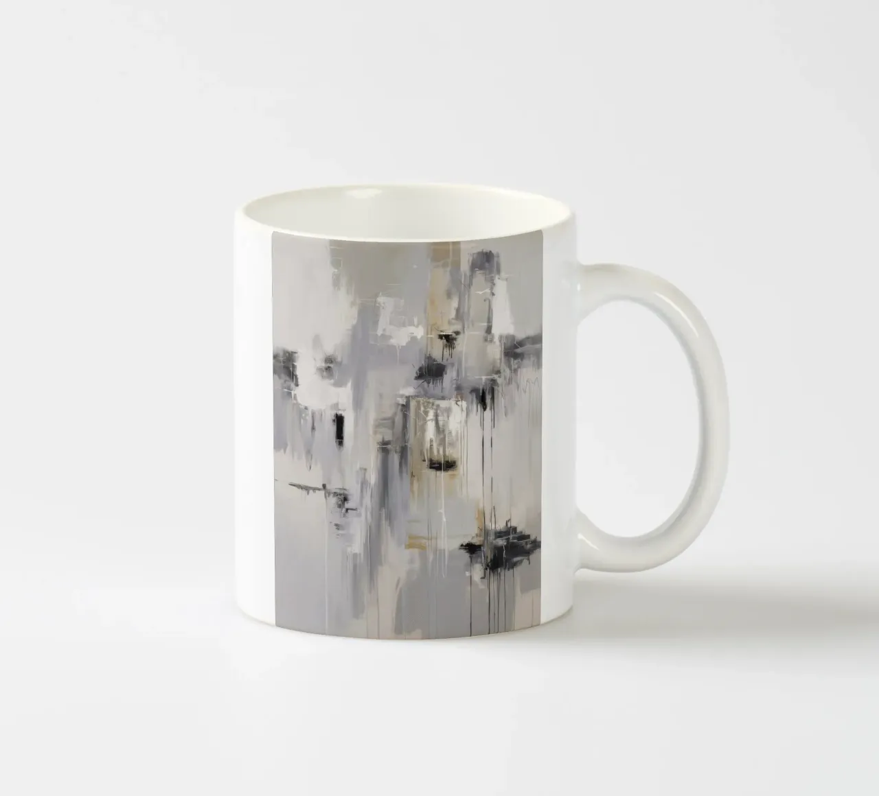 Charcoal Veil Cascade tazza in ceramica da Dream Spectrum