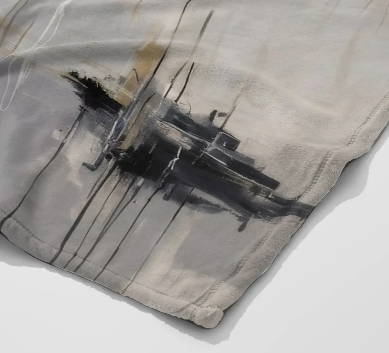Charcoal Veil Cascade coperta in pile da Dream Spectrum