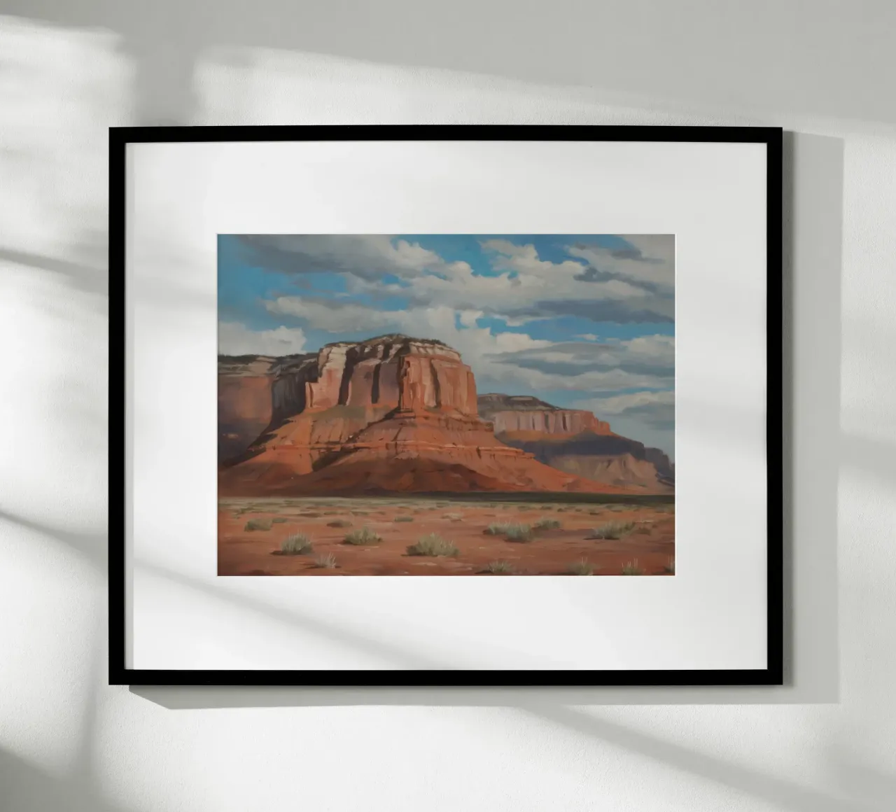 Canyon Majesty Vista poster con telaio in legno da Silk Palette