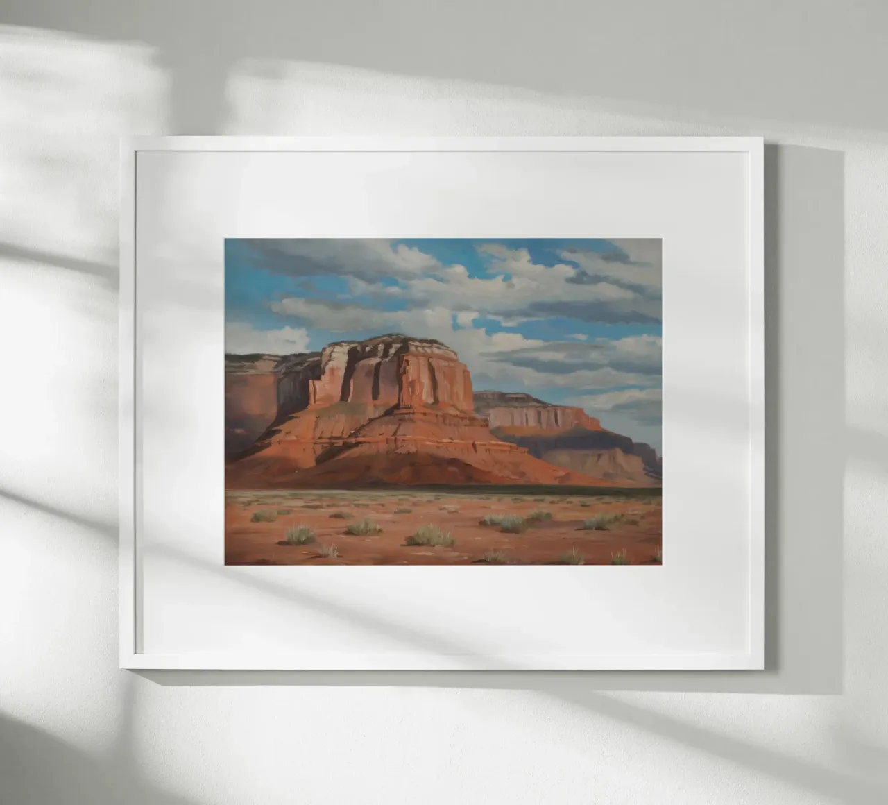 Canyon Majesty Vista poster con telaio in legno da Silk Palette