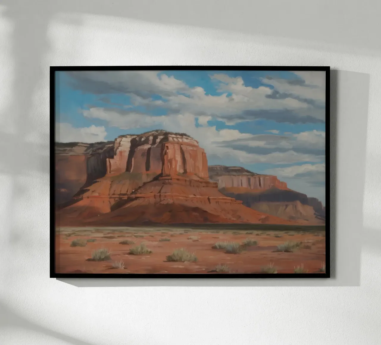 Canyon Majesty Vista poster con telaio in legno da Silk Palette