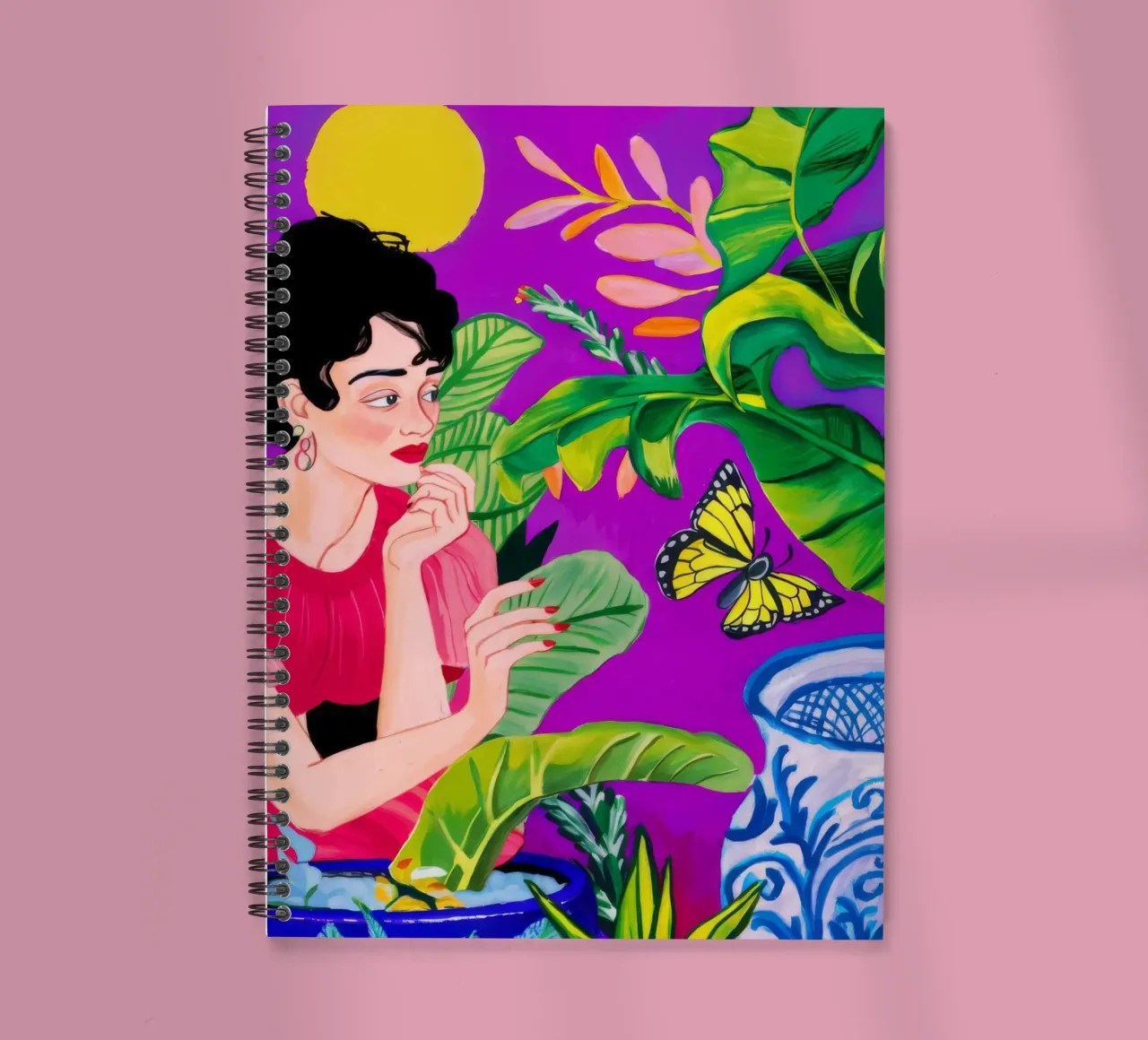Jungle Eve Mystique spiral notebook by Infinite Chroma