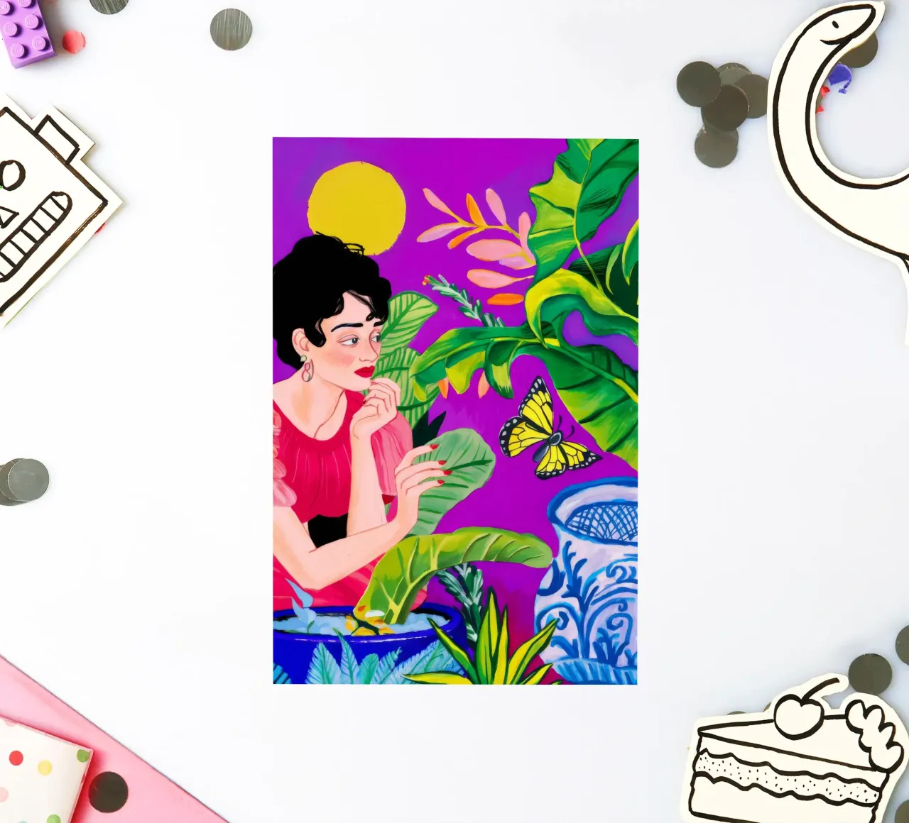 Jungle Eve Mystique sticker by Infinite Chroma