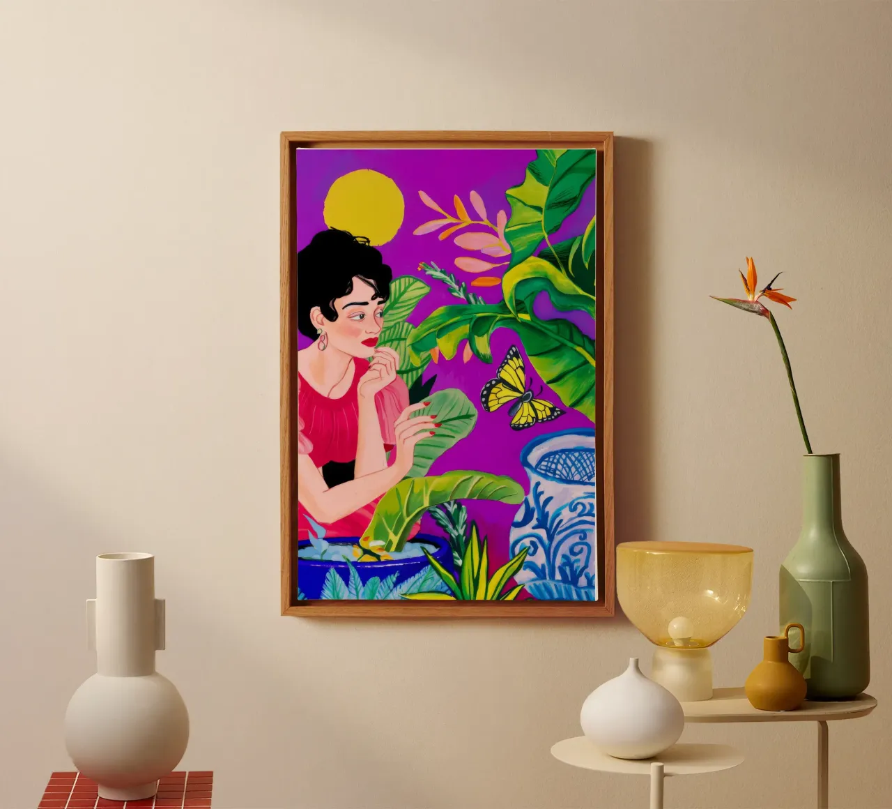 Jungle Eve Mystique canvas by Infinite Chroma