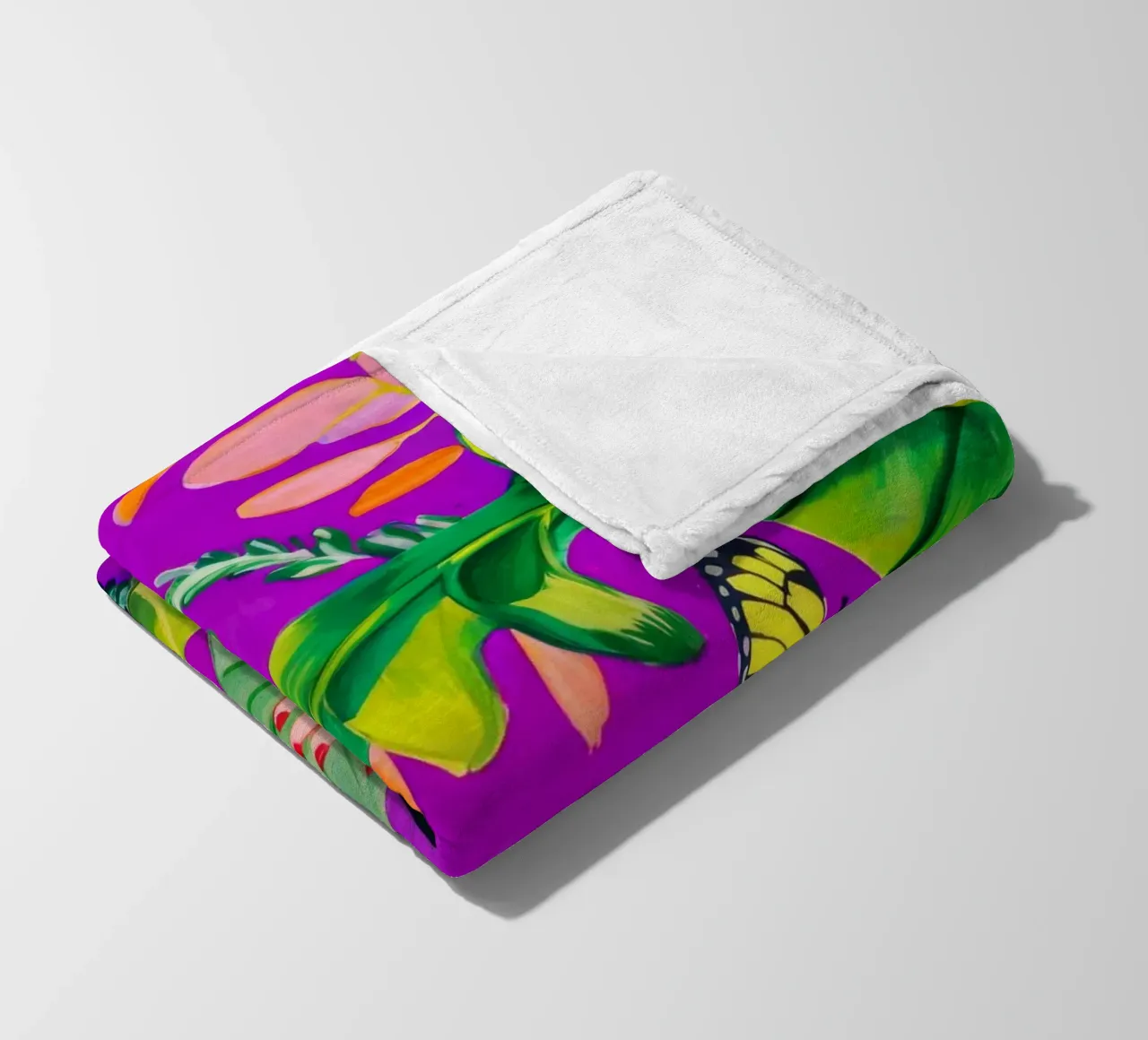 Jungle Eve Mystique fleece blanket by Infinite Chroma