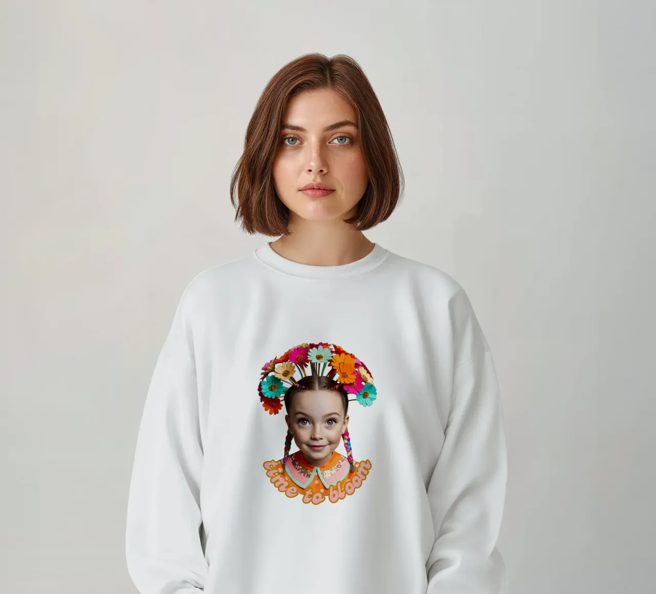 time to bloom sweatshirt van fummelhummel